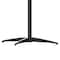 Flash Furniture Lars 24 in Round Wood Cocktail Table with 30 in and 42 in Columns, Black XA-24-COTA-BK-GG - alternate 10
